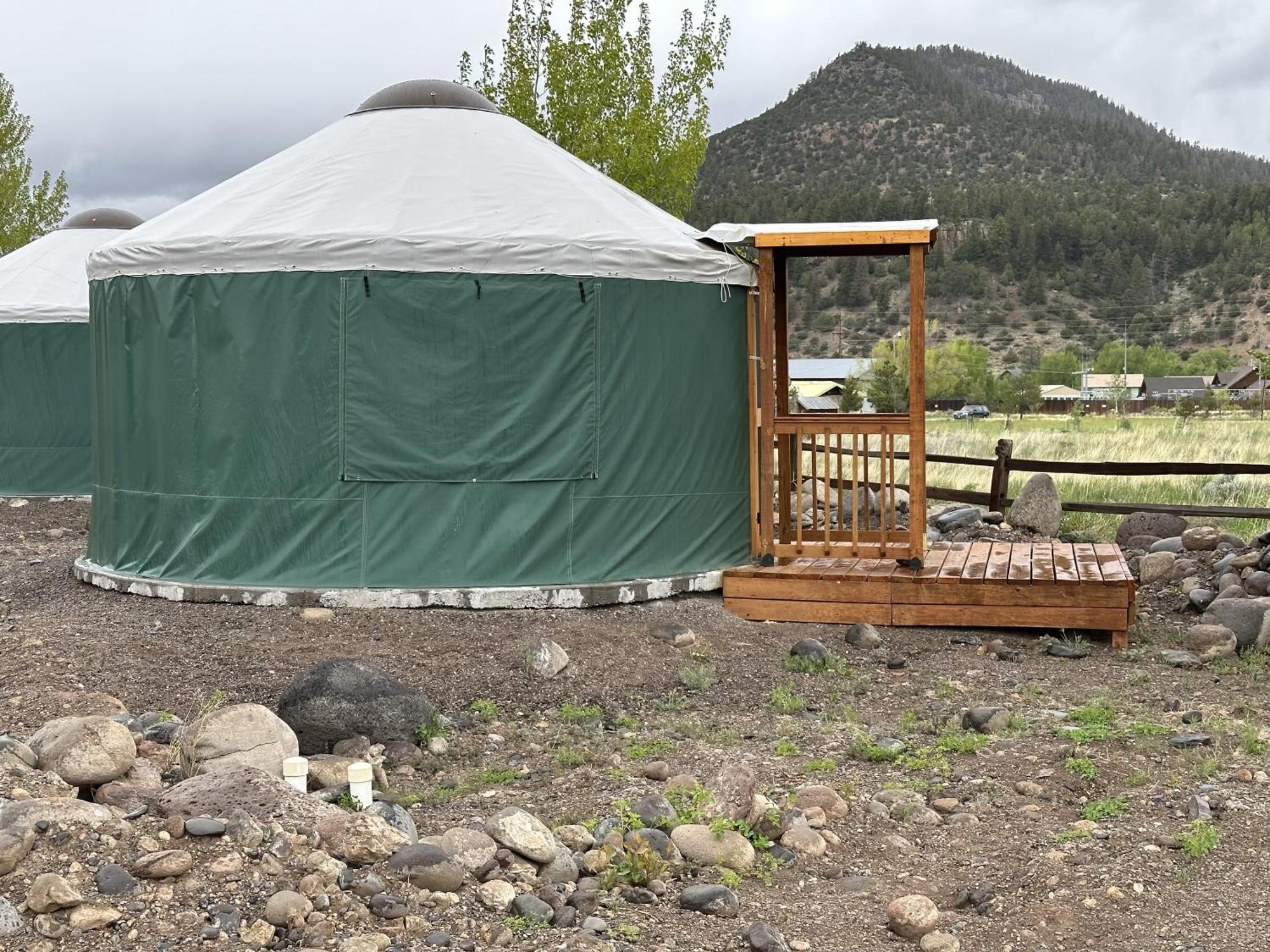 Alpine Trails Rv Park Villa South Fork Ruang foto